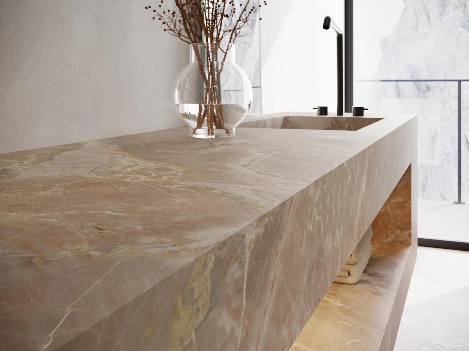 Breccia Oniciata Application Example